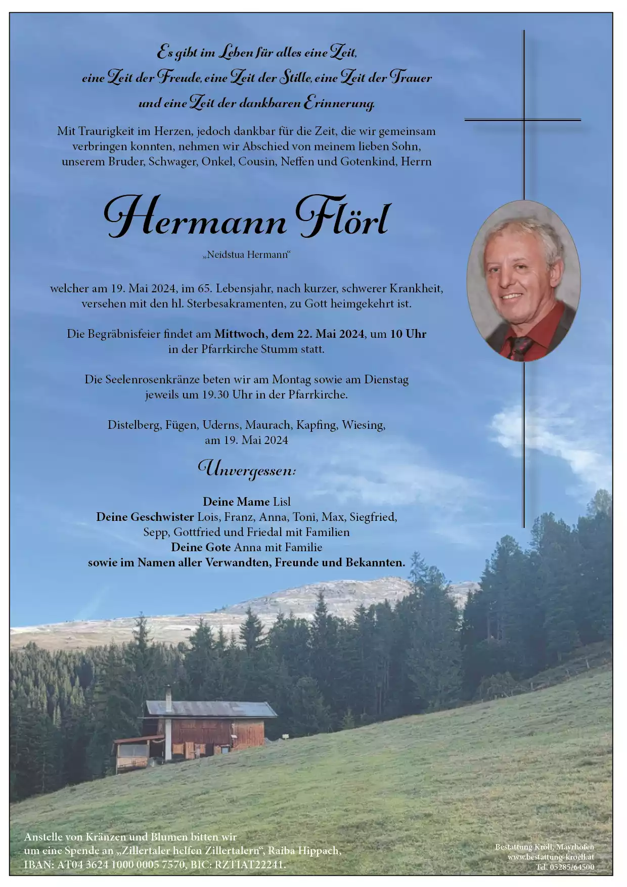 Parte von Hermann Flörl